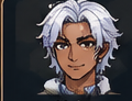 Stylized portrait of Valen